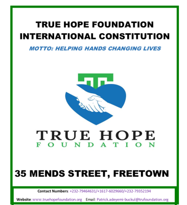 True Hope Foundation International logo